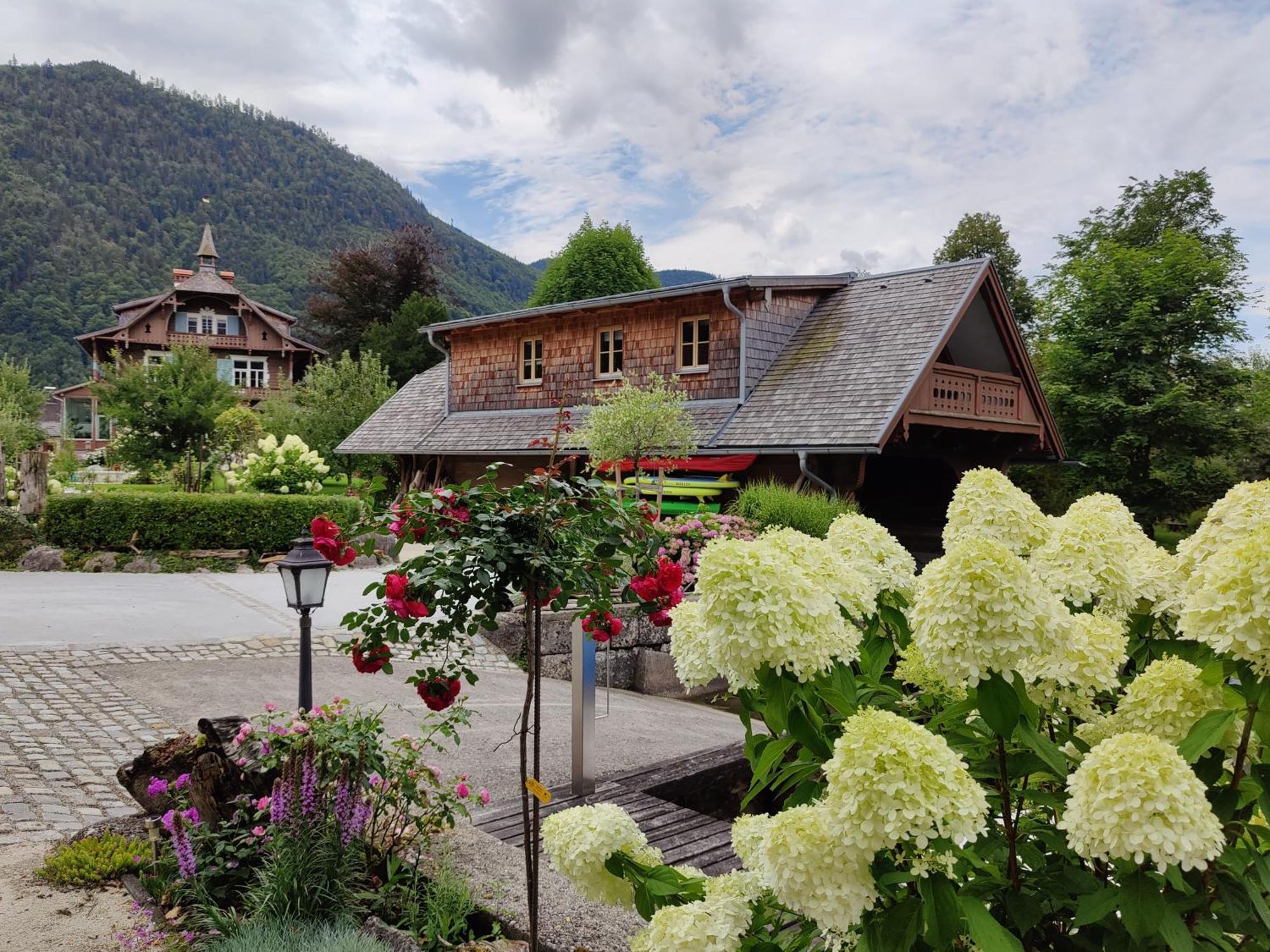 Wohnen Am See Villa Schroetter Direkt Am Traunsee Rindbach Exterior photo