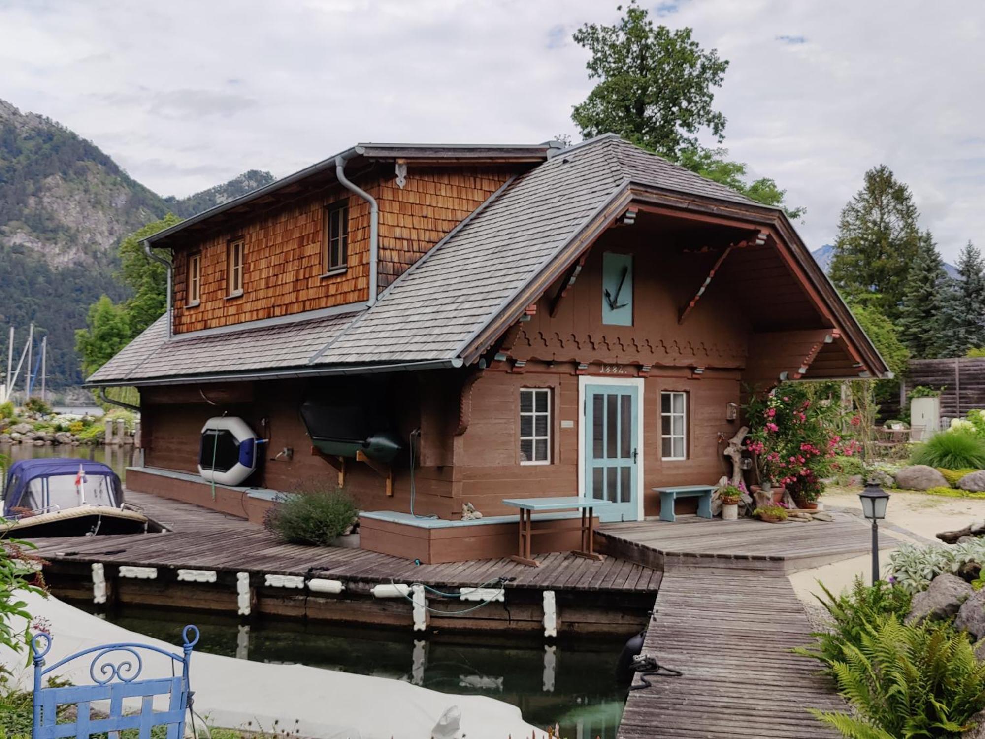 Wohnen Am See Villa Schroetter Direkt Am Traunsee Rindbach Exterior photo